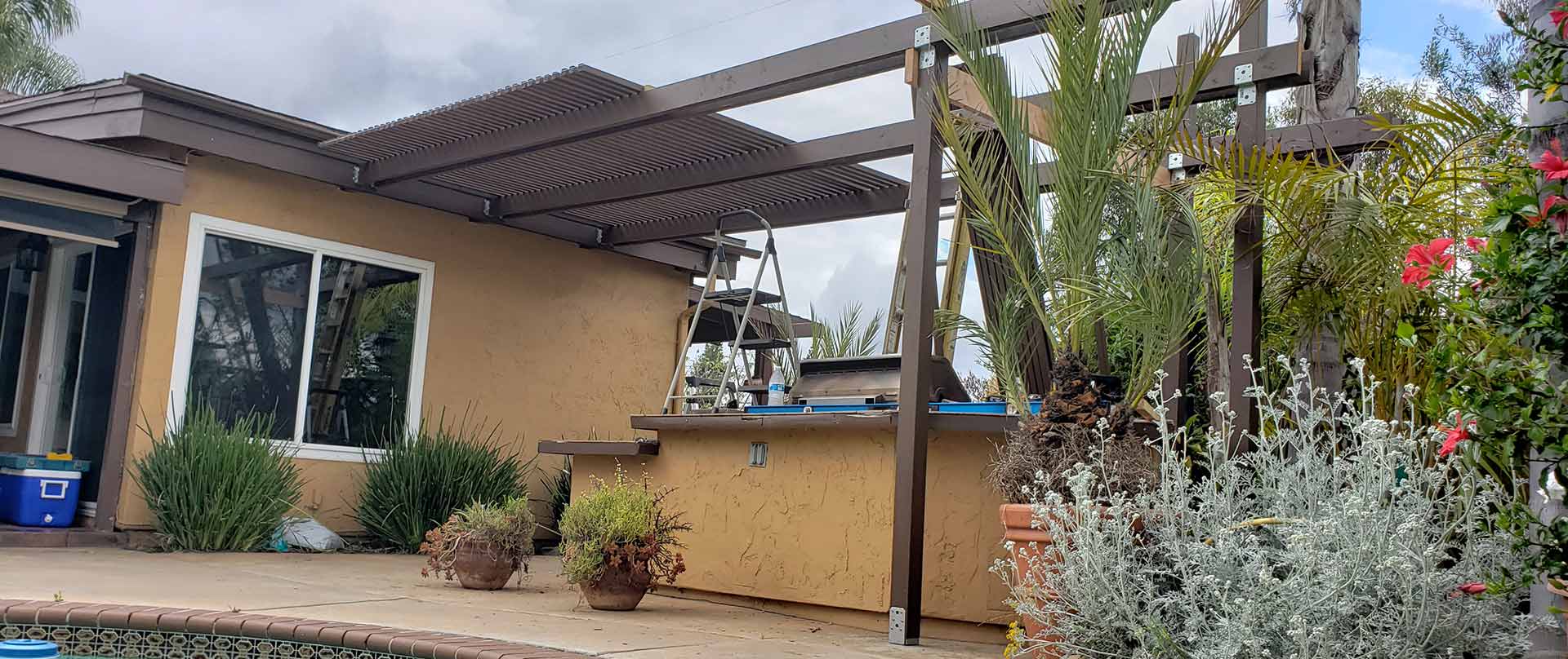New Pergola Installation in Rancho Santa Fe